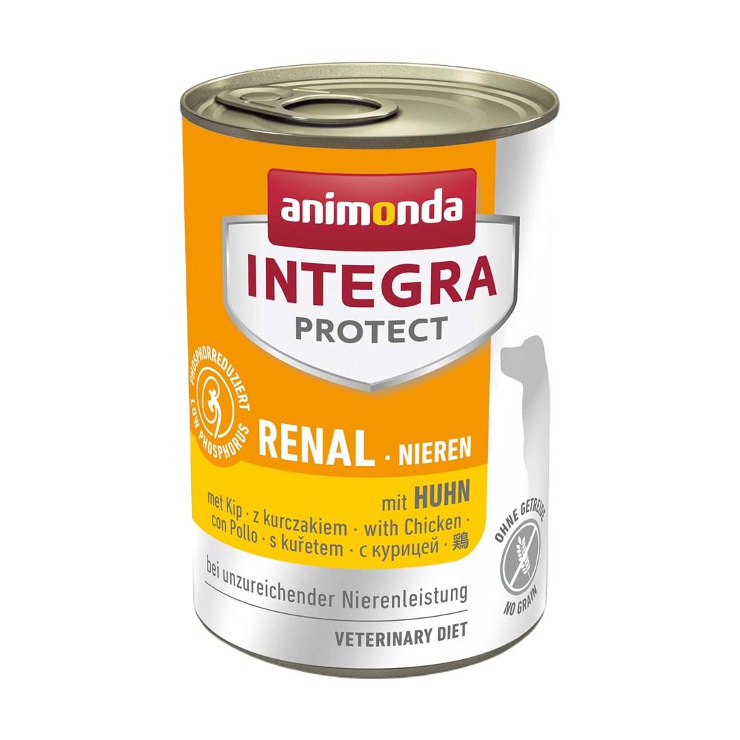 Hundefoder vådfoder – Animonda Integra Protect Renal med kylling 400 g billede