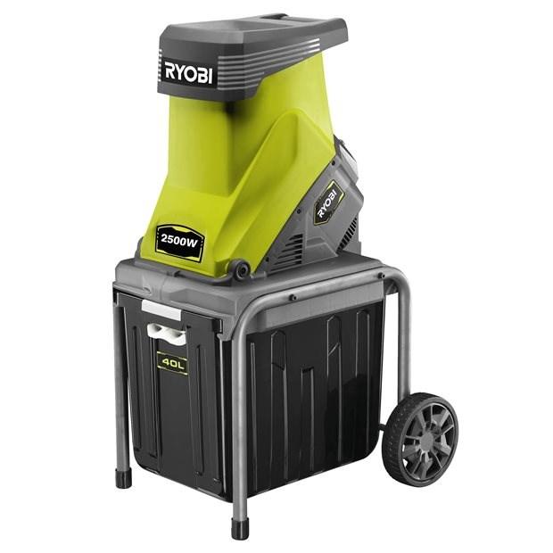 Kompostkværn Ryobi RSH2545B 2.500 W - 40 l opsamler, knivsystem