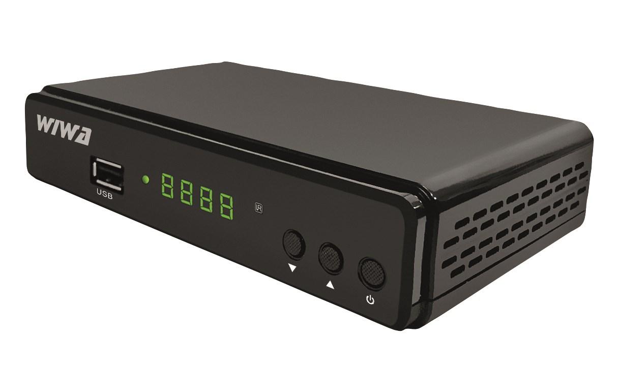 Digital TV-tuner WIWA DVB-T/T2 H.265 (HEVC) billede