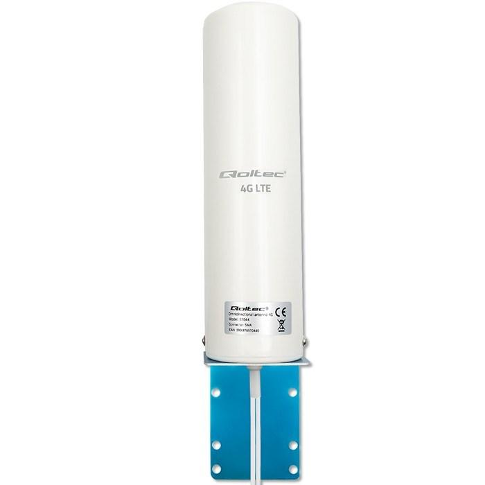 4G LTE antenne udendørs - Qoltec DUAL, 5 dBi, omnidirektionel billede
