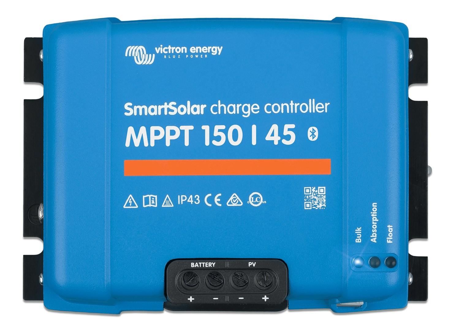 Solcelleregulator Victron Energy SmartSolar MPPT 150/45 billede
