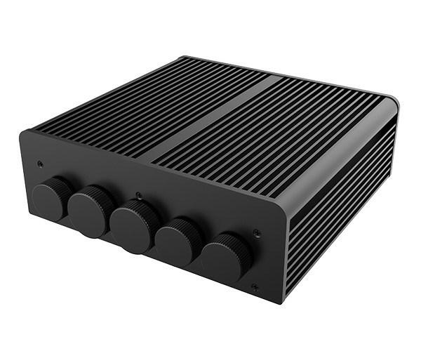 PC kabinet mini - Akasa Pascal PX Ultra Small Form Factor, sort billede