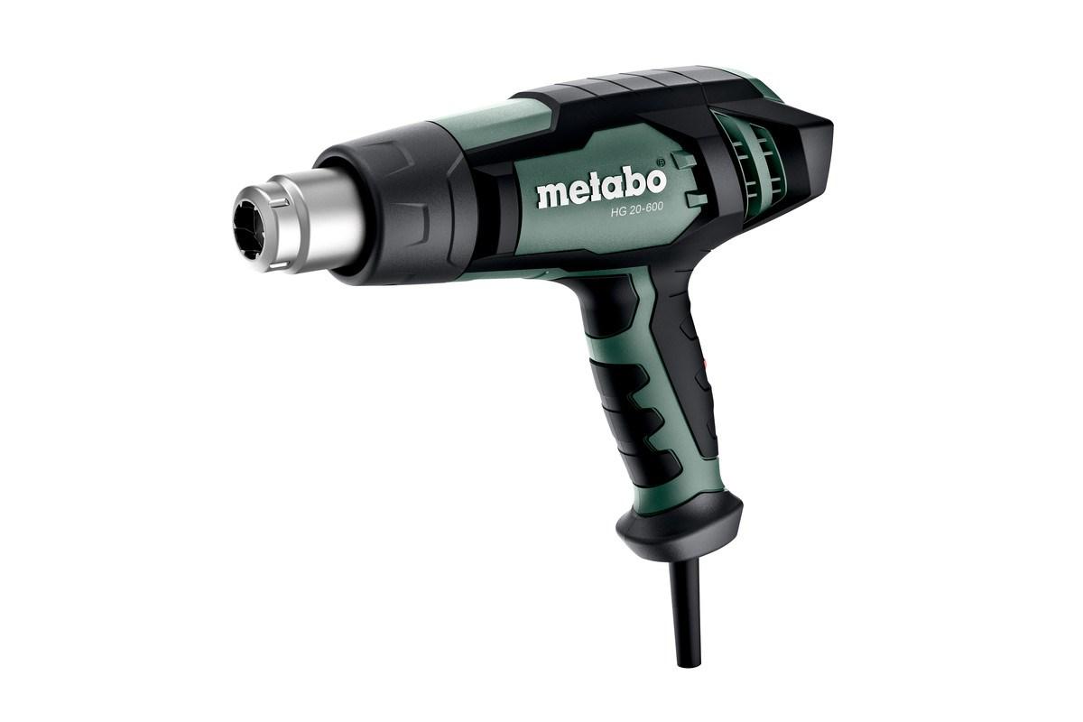 Varmluftpistol Metabo HG 20-600 - 2.000 W, 500 l/min, sort/grøn