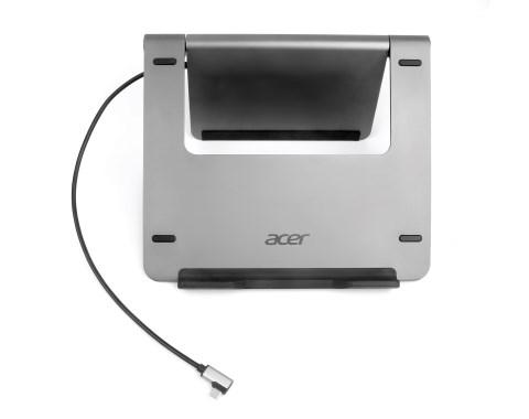Laptop stander Acer - sølv, 11,6-15,6" med USB-porte