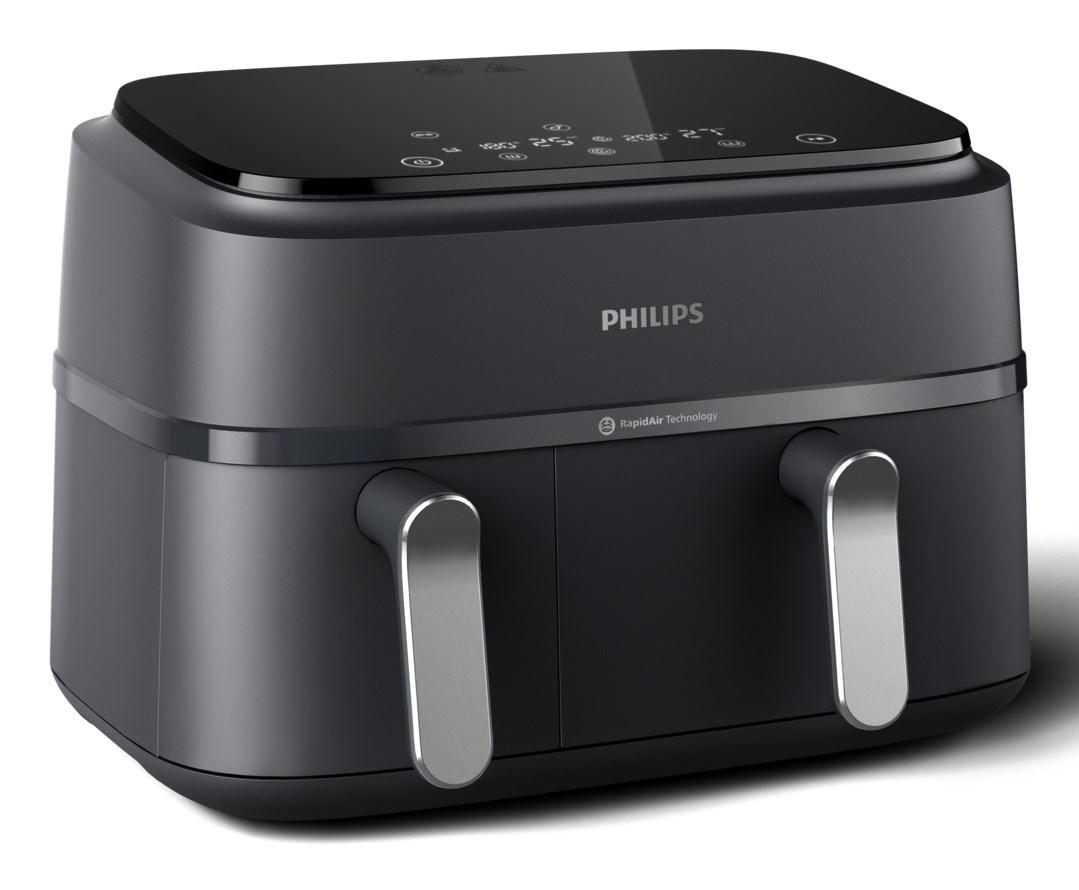 Airfryer Philips 3000 Series NA351/00 med dual basket, 9 l