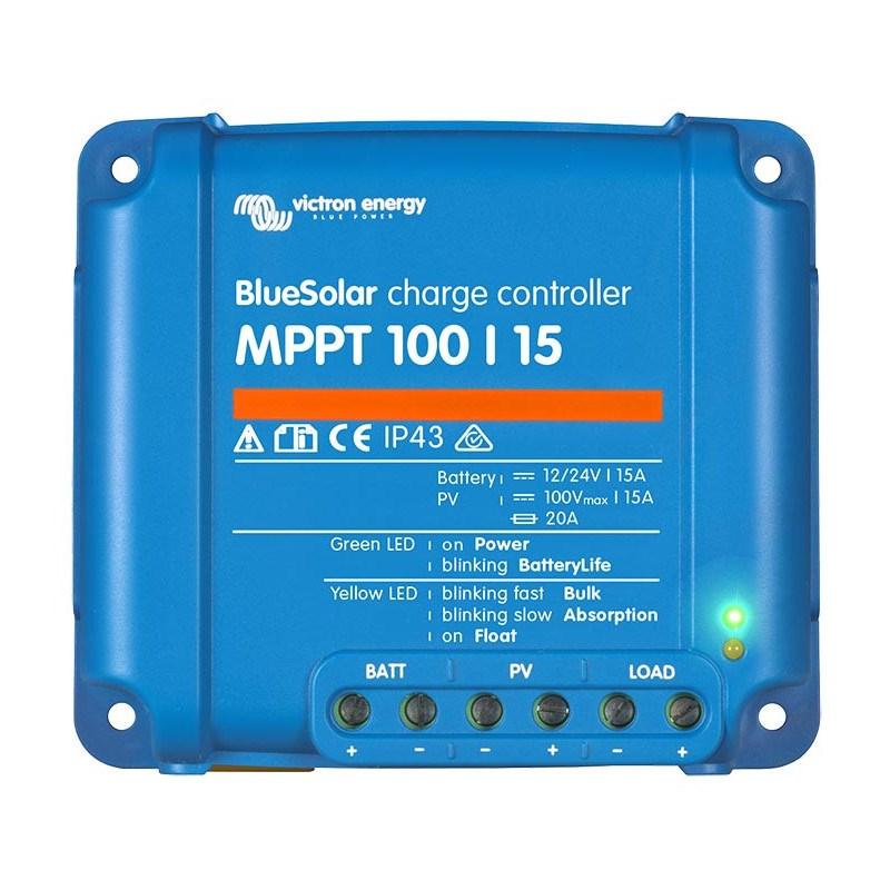 Solcelleregulator MPPT 100/15 - BlueSolar billede