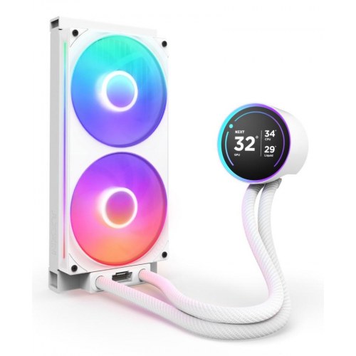 Vandkøler til PC NZXT Kraken Elite 280 RGB - hvid