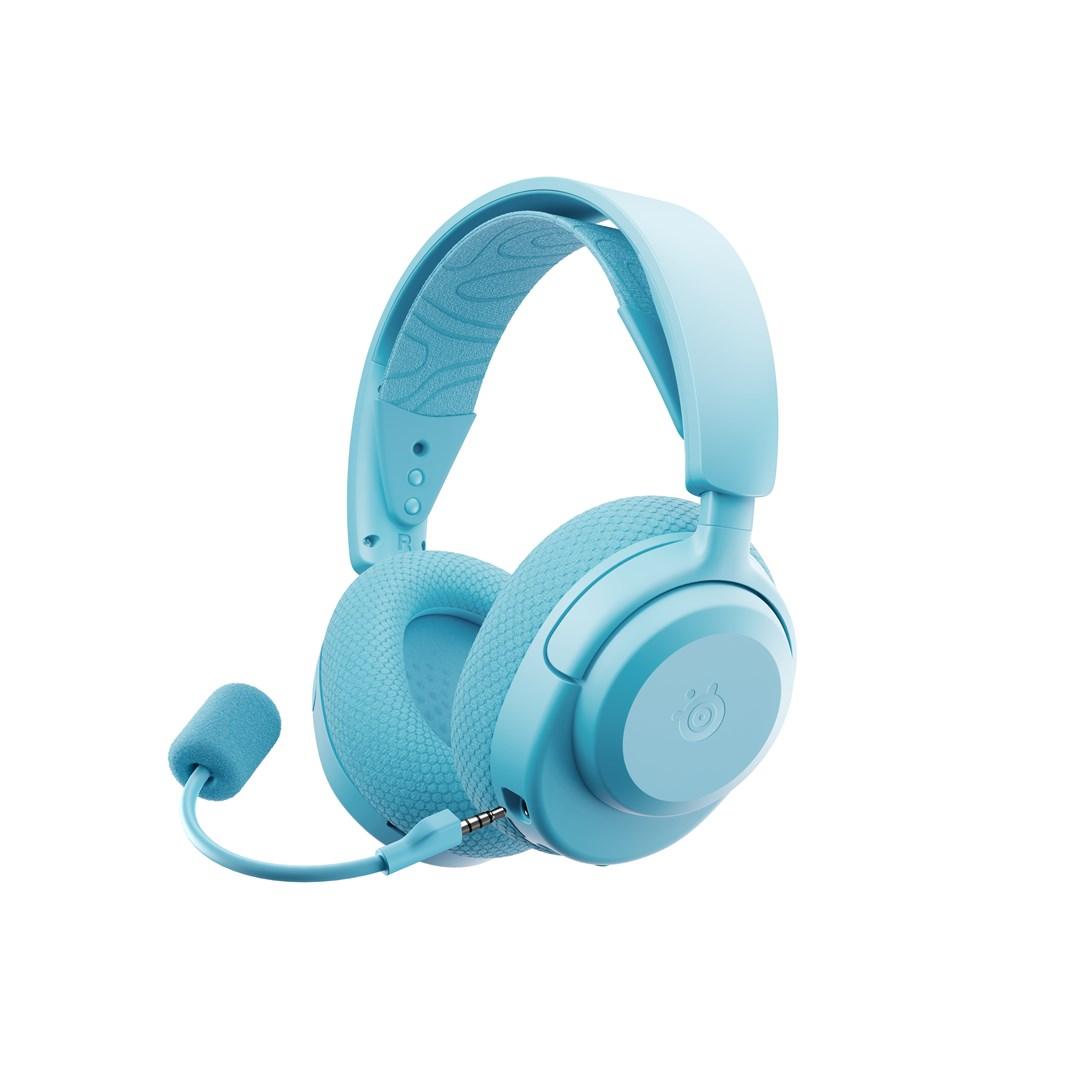 Gaming headset SteelSeries Arctis Nova 3P Wireless - Aqua billede