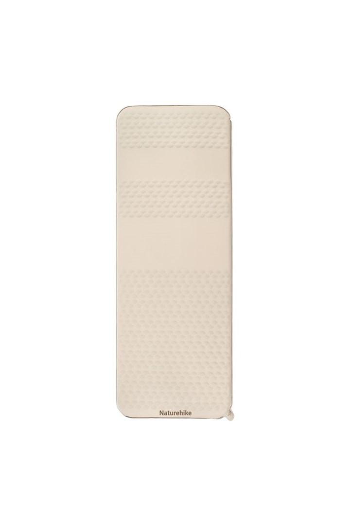 Selvoppusteligt liggeunderlag Naturehike Featherbone Large 6,5 cm - brun billede