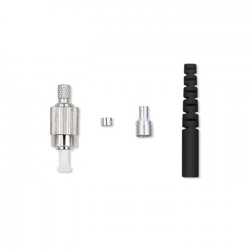 Fiberoptisk stik FC â Qoltec 54444, multimode, sort, 200 stk. billede