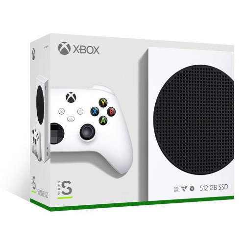 Spillekonsol Microsoft Xbox Series S 512 GB – hvid
