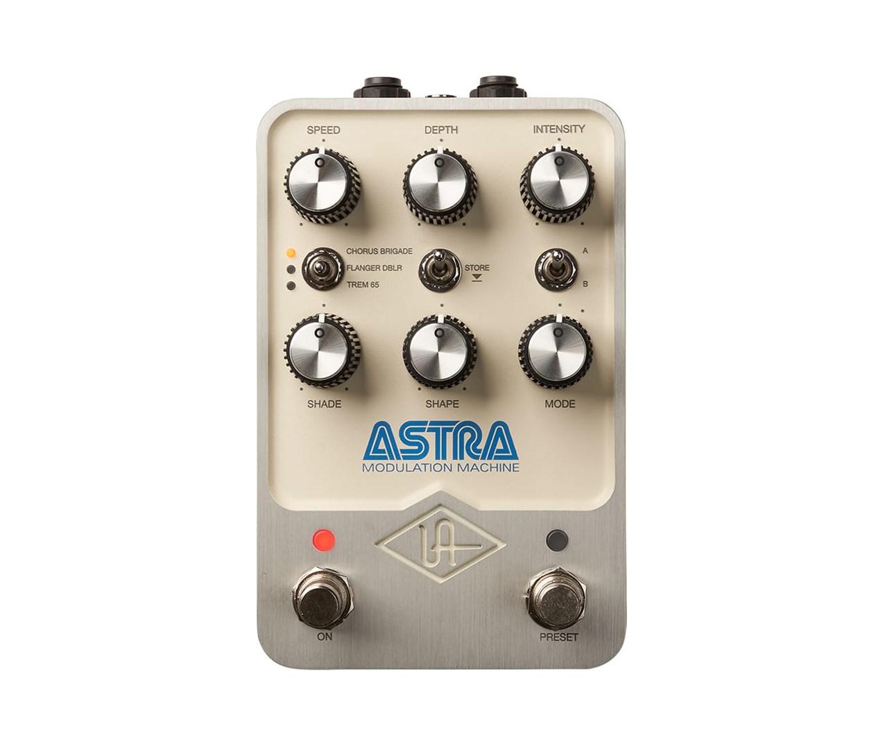 Guitareffekt pedal â Universal Audio UAFX Astra Modulation Machine billede