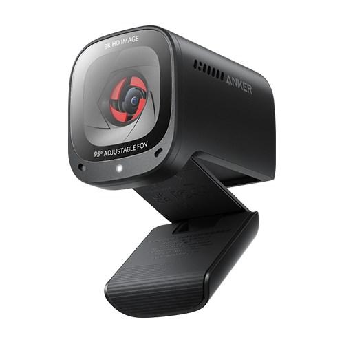 Webcam til computer - Anker PowerConf C200 2K, USB, sort