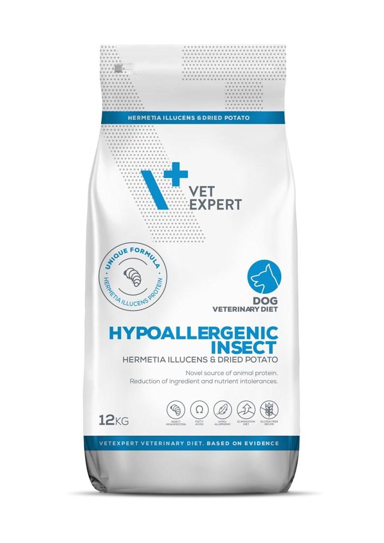 Hundefoder tørfoder – VetExpert Veterinary Diet Hypoallergenic Insect, 12 kg billede