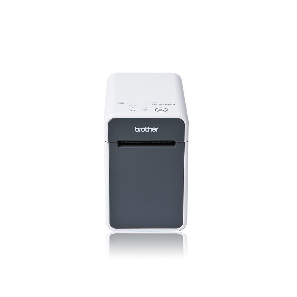 Labelprinter Brother TD-2125N - direkte termisk, 203 dpi, 152,4 mm/sek, kablet LAN
