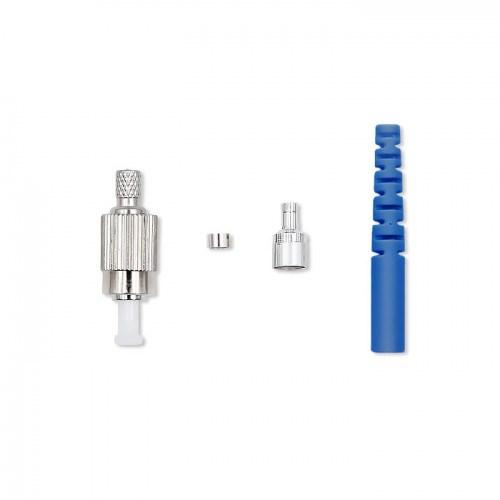 Fiberoptisk stik FC/PC – Qoltec 54442, singlemode, blå (200 stk.) billede
