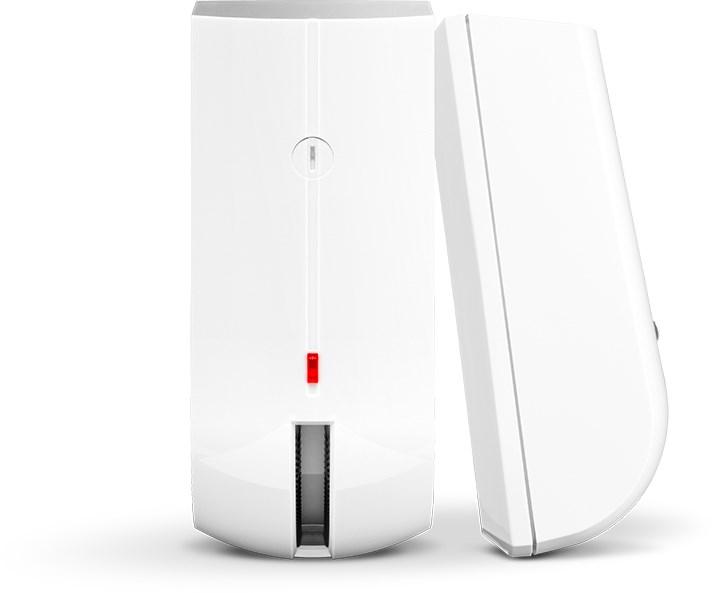 Alarm sensor SATEL AGATE PIR bevægelsesdetektor – trådløs, loft/væg, hvid billede
