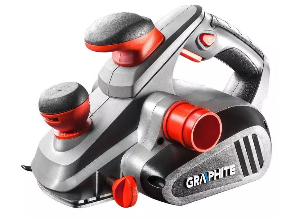 Elhøvl GRAPHITE 850 W - 82 mm bredde, 3 mm dybde billede
