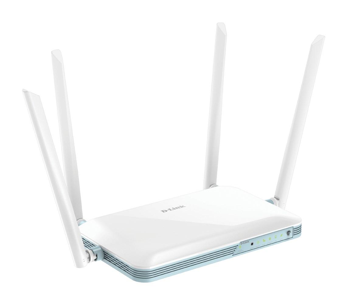D-Link EAGLE PRO AI N300 4G Smart Router G403 - Wi-Fi 4 router med SIM-slot og 4 Fast Ethernet-porte