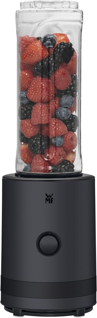Blender til smoothie - WMF KITCHENminis sport, 0,6 l, 300 W, sort billede