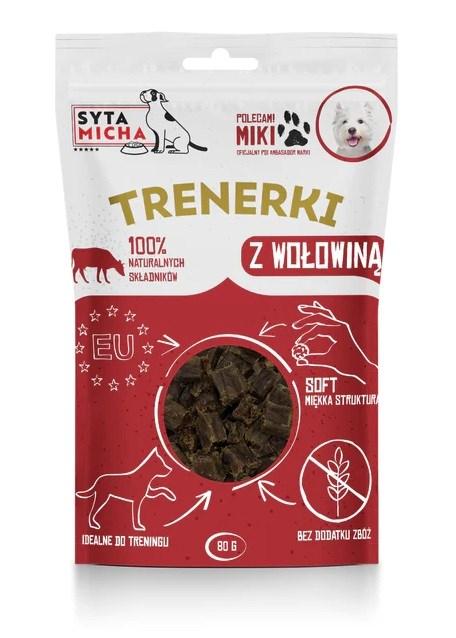 Hundegodbidder – SYTA MICHA oksekød, træningsgodbid – 80 g billede