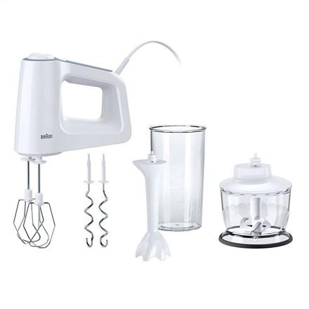 Håndmixer Braun HM3135 WH - 500 W med tilbehør