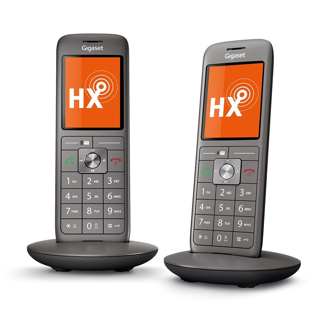 Fastnettelefon Gigaset CL660HX DECT – antracit/sort billede