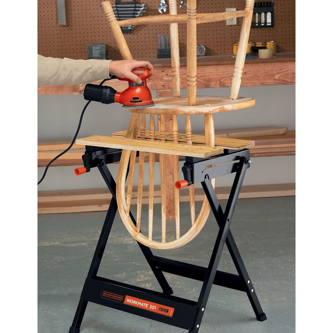 Arbejdsbænk Black & Decker Workbench - sammenklappelig bambus/stål billede