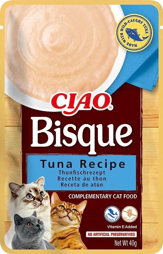 Kattesnacks INABA Ciao Bisque Tun - 40 g billede