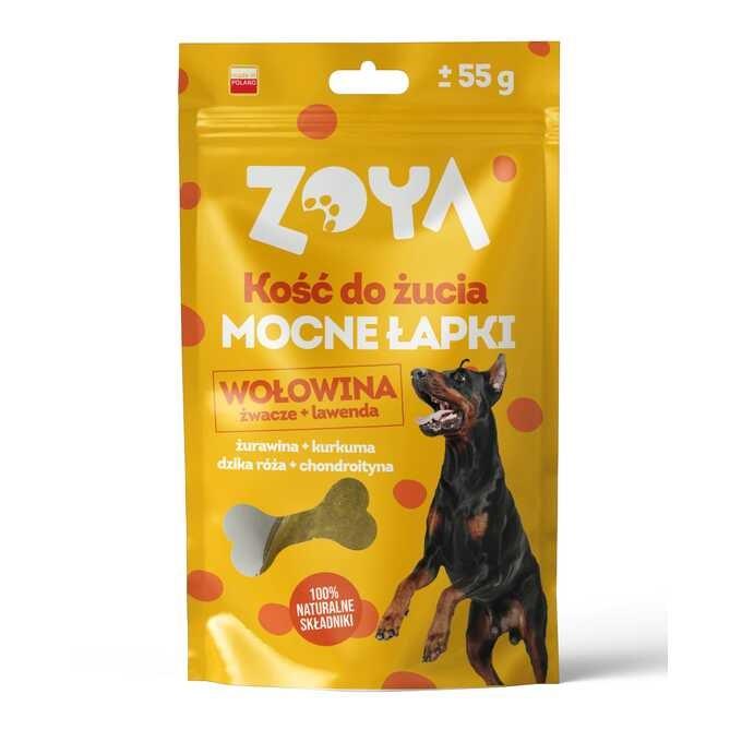 Hundegodbid tyggeben oksekød med lavendel – ZOYA 55 g billede