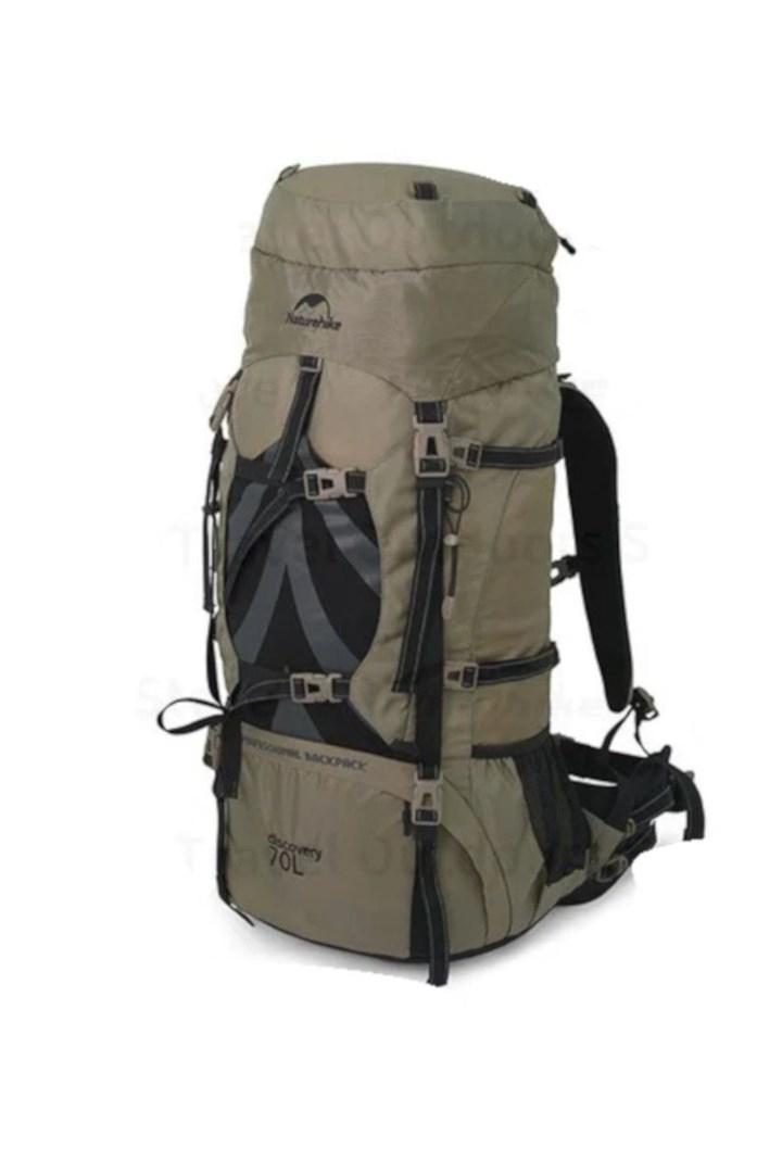 Vandrerygsæk 70 l Naturehike - brun (NH70B070-B) billede