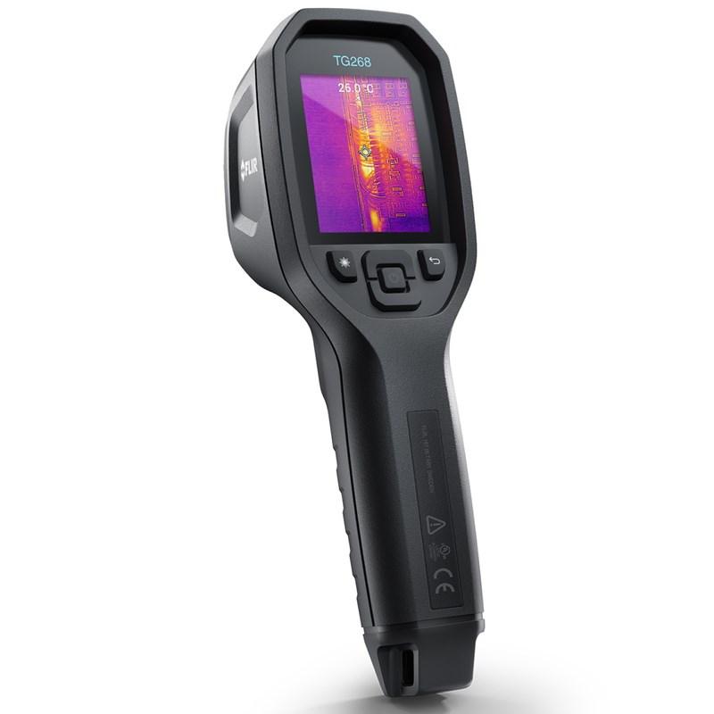 Termokamera FLIR TG268 - infrarødt termometer, -25 til 400 °C, LCD 320 × 240, sort billede