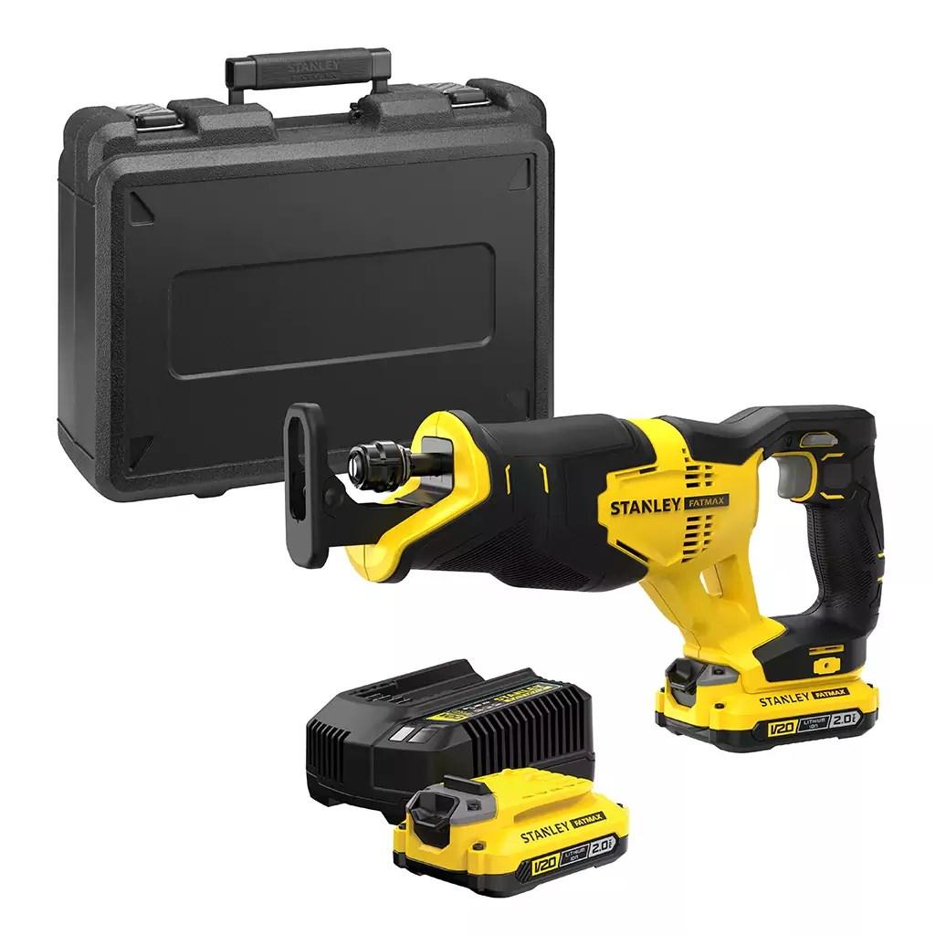 Bajonetsav 18V STANLEY FatMax V20 SFMCS310D2K – 2x2,0 Ah med kuffert billede