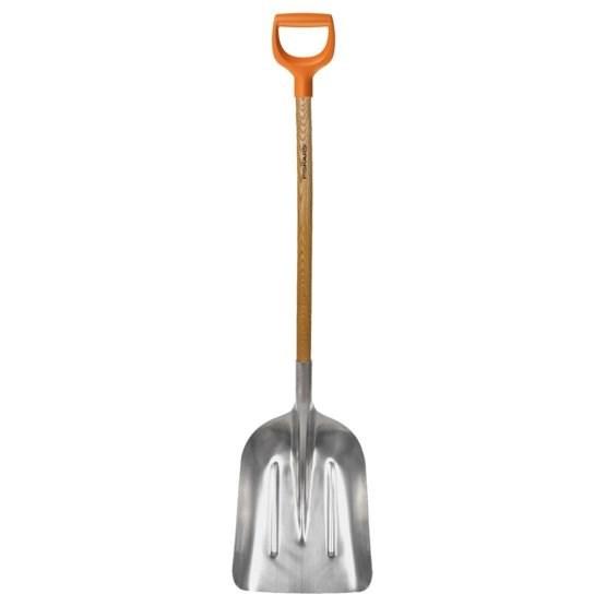 Sneskovl Fiskars kornskovl - aluminium blad, D-greb, 31 cm billede
