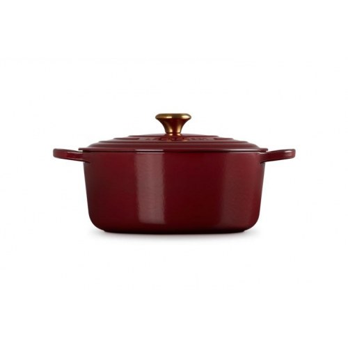 Gryde støbejern Le Creuset rund 6,7 l – rød