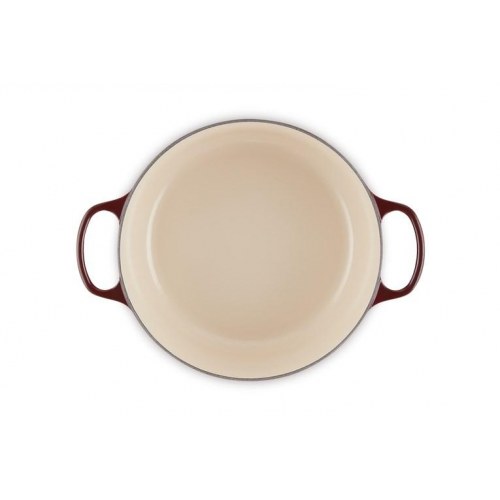 Gryde støbejern Le Creuset rund 6,7 l – rød