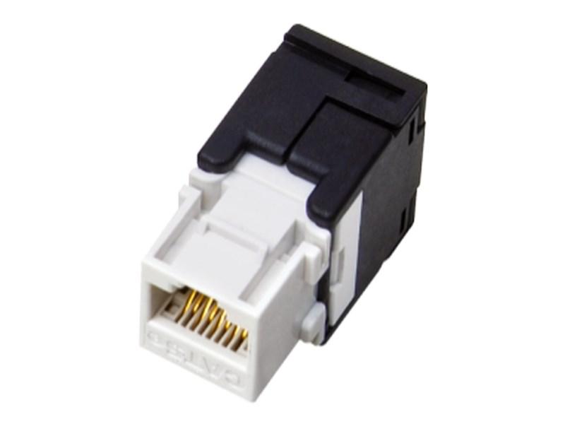RJ45 netværkskobling Alantec – sort/hvid billede