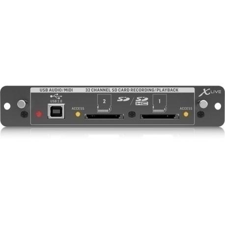 Controllerkort til X32 – Behringer X-LIVE SD-kortoptagelse/afspilning billede