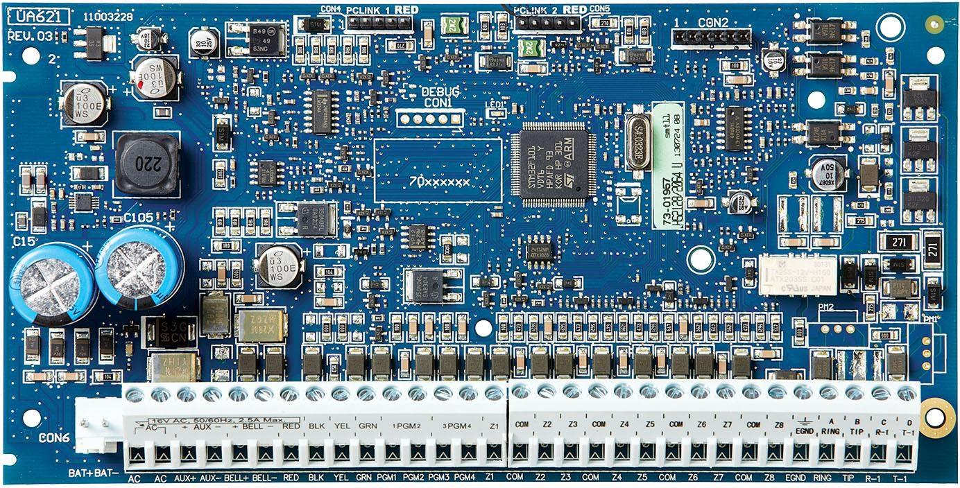 Alarm centralpanel DSC HS2128 – printkort (kun board, uden manual) billede