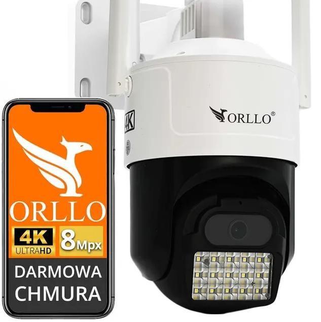 Overvågningskamera 4K – ORLLO Z17 Ultra, roterbart med GSM SIM billede