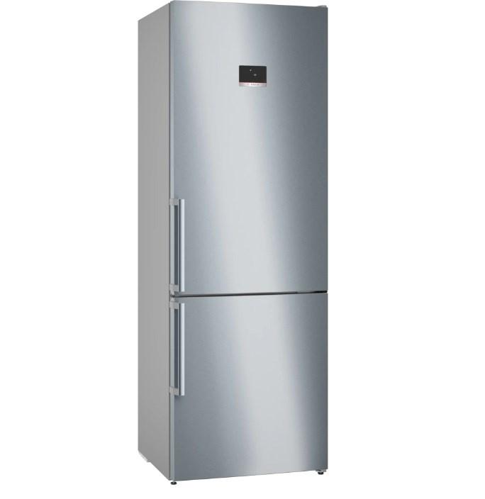 Kølefryseskab Bosch Series 4 KGN497ICT 440 l - rustfrit stål, energiklasse C billede