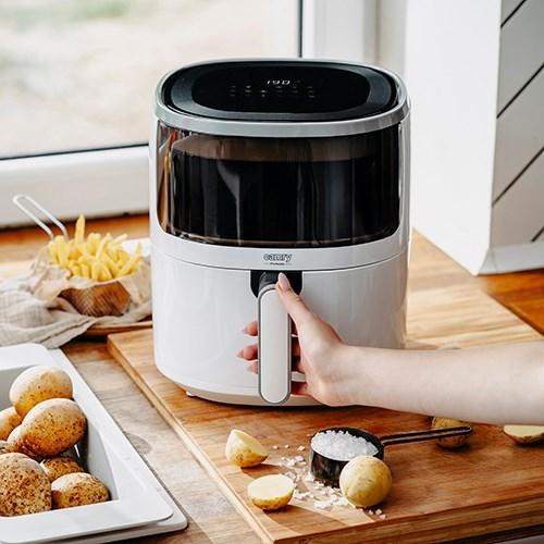Airfryer - Camry CR 6313, 5 liter, 12 programmer, sÃ¸lv