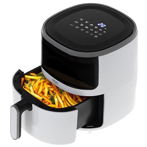 Airfryer - Camry CR 6313, 5 liter, 12 programmer, sÃ¸lv