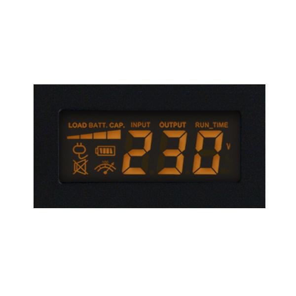 UPS online dobbeltkonvertering CyberPower CPS1000E - 1 kVA / 700 W, 2 schuko-udtag billede