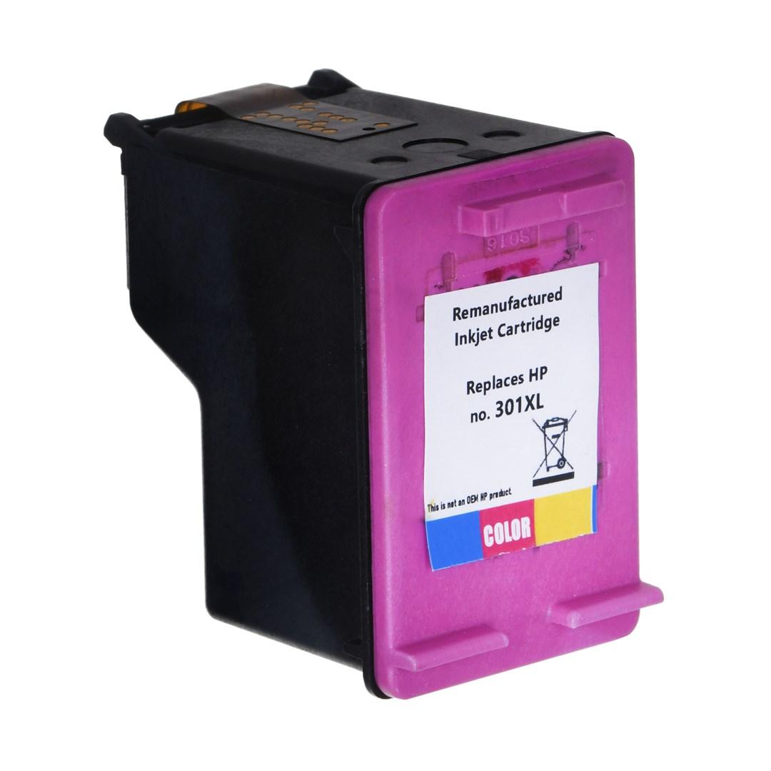 Blækpatron farve til HP 301XL – Superbulk (CH564) billede