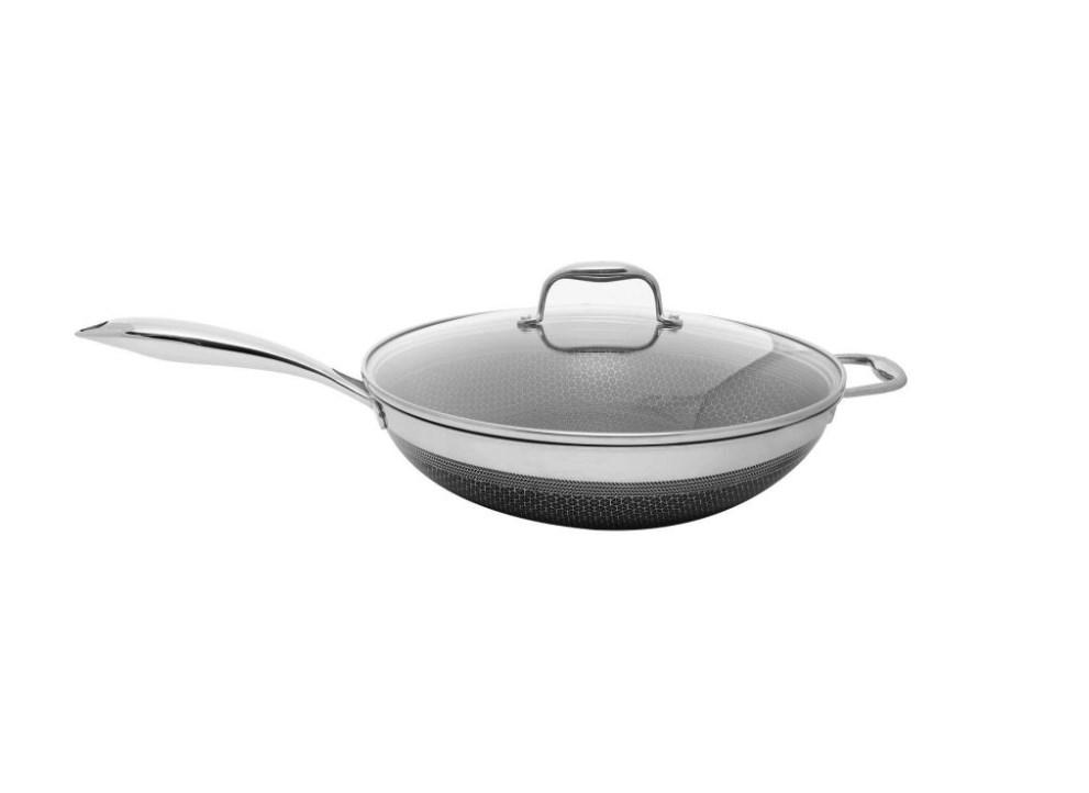 Wok pande KOHERSEN Black Cube 32 cm med låg billede