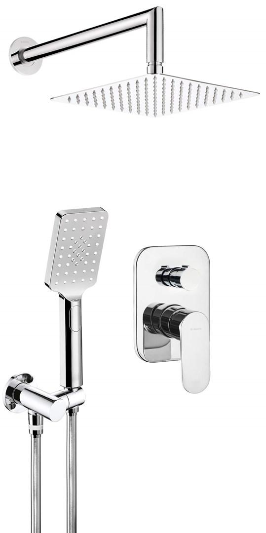 Brusesæt indbygget - deante Concealed shower set billede