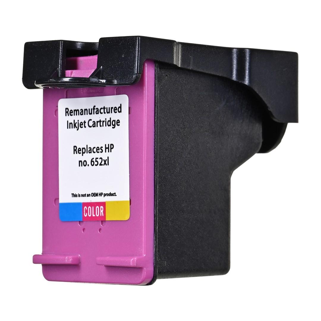 Blækpatron farve til HP 652 (F6V24AE) – Superbulk billede