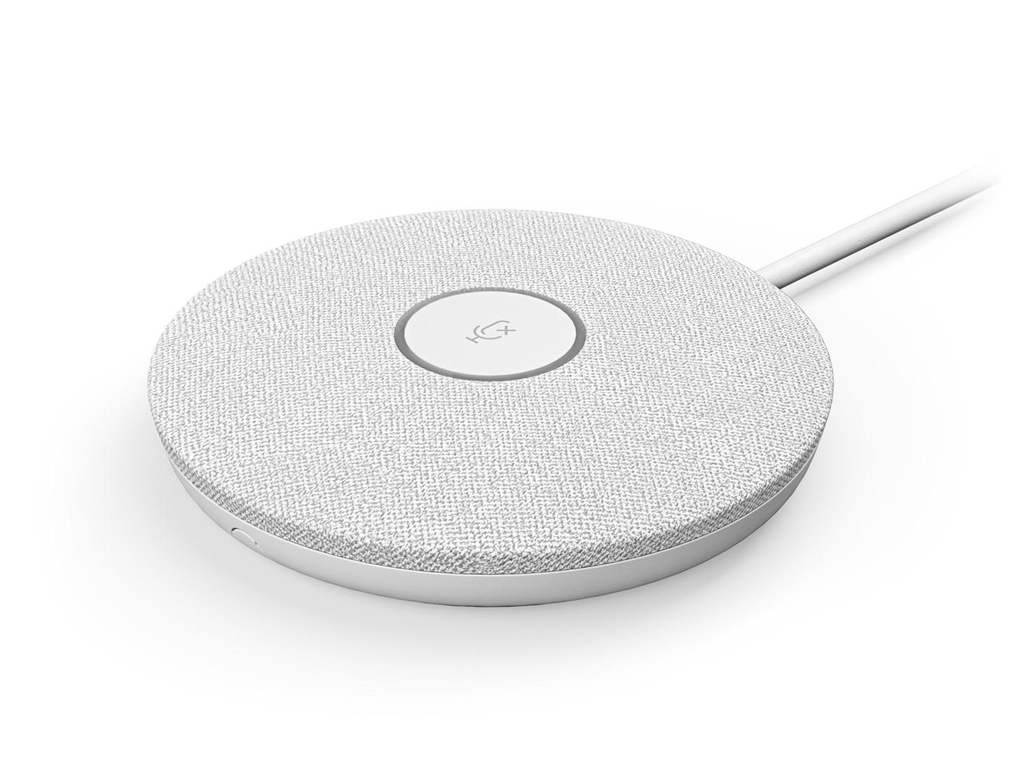 Konferencemikrofon Logitech Rally Mic Pod - hvid