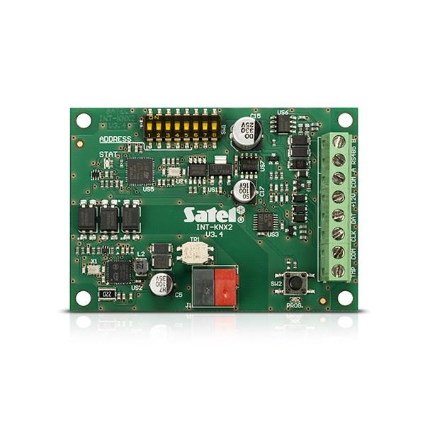 Alarmtilbehør – SATEL INT-KNX-2 relæmodul til alarmer billede